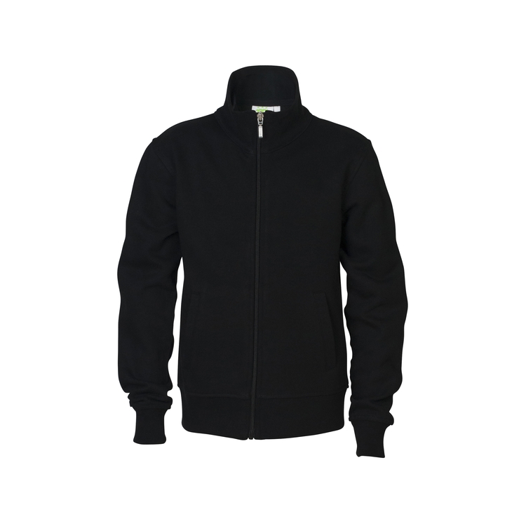 Sweatjacke, ohne Kapuze, Unisex
